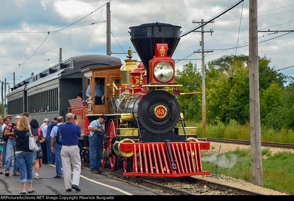 CPRR Leviathan Steam Locomotive